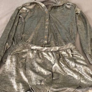 Gold/Silver Two Piece Set